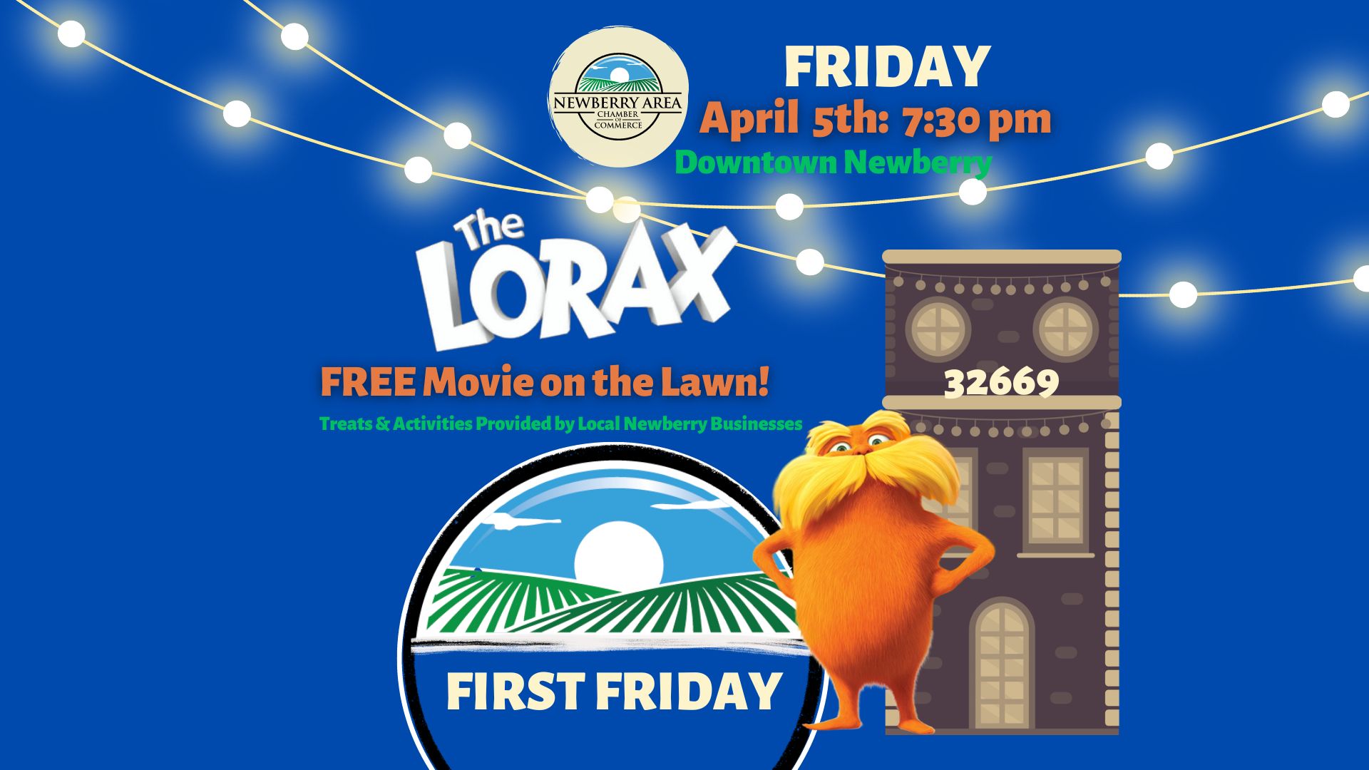 Lorax First Friday
